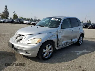 2003 Chrysler PT Cruiser Limited with VIN 3C8FY68B03T579766, listed as a Copart auction lot 59724445 with 182,661 mi miles and Salvage title. Bid and sale history available at DreamBid. Image 1.