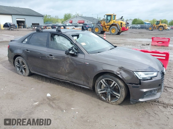 2017 Audi A4 Premium Plus z VIN WAUENAF41HN015240, wystawiony jako IAAI lot #42199989 z przebiegiem 102 683 mil mil oraz . Historia ofert i sprzedaży dostępna na DreamBid. Obrazek 1.