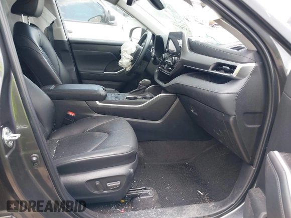 2023 Toyota Highlander L with VIN 5TDKDRBHXPS017948, listed as a IAAI auction lot 42370265 with 17,768 mi miles and . Bid and sale history available at DreamBid. Image 5.