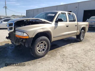 2004 Dodge Dakota SLT with VIN 1D7HG48N24S528094, listed as a Copart auction lot 42753845 with 159,359 mi miles and Salvage title. Bid and sale history available at DreamBid. Image 1.