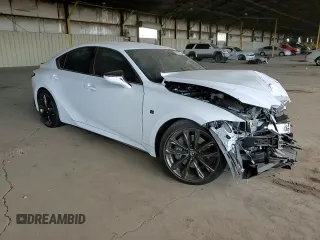 2024 Lexus IS 300 with VIN JTHBA1D23R5132336, listed as a Copart auction lot 89137755 with 7,435 mi miles and Salvage title. Bid and sale history available at DreamBid. Image 10.