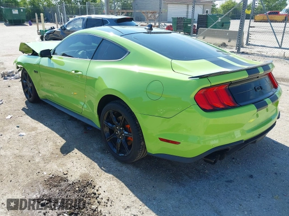 2020 Ford Mustang GT with VIN 1FA6P8CF2L5159040, listed as a IAAI auction lot 42624807 with 41,235 mi miles and . Bid and sale history available at DreamBid. Image 3.