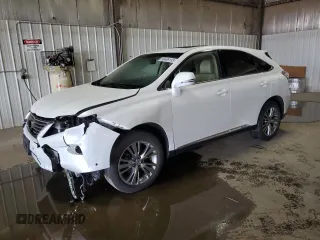 2013 Lexus RX 450h with VIN JTJZB1BAXD2409448, listed as a Copart auction lot 58488155 with 134,055 mi miles and Salvage title. Bid and sale history available at DreamBid. Image 1.