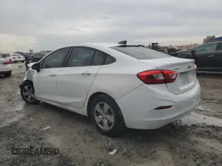 2018 Chevrolet Cruze LS with VIN 1G1BC5SM9J7132494, listed as a Copart auction lot 50575775 with 112,737 mi miles and Salvage Title. Bid and sale history available at DreamBid. Image 2.