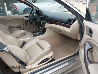 2005 BMW 3 Series 325Ci with VIN WBABW33415PL36114, listed as a IAAI auction lot 41494702 with 188,456 mi miles and . Bid and sale history available at carsss.com. Image 5.