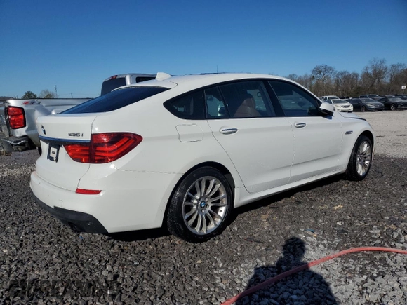 2013 BMW 5 Series 535i Gran Turismo xDrive with VIN WBASP2C55DC339765, listed as a Copart auction lot 45180735 with 64,196 mi miles and Salvage title. Bid and sale history available at DreamBid. Image 3.