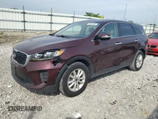 2019 Kia Sorento LX with VIN 5XYPG4A51KG481322, listed as a Copart auction lot 64904485 with 125,003 mi miles and Clean title. Bid and sale history available at DreamBid. Image 1.