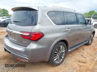 2019 Infiniti QX80 Luxe z VIN JN8AZ2NF2K9681574, wystawiony jako IAAI lot #41987298 z przebiegiem 123 931 mil mil oraz . Historia ofert i sprzedaży dostępna na DreamBid. Obrazek 4.