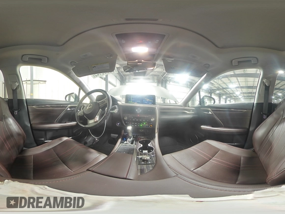2020 Lexus RX 450h with VIN 2T2JGMDA8LC049608, listed as a Copart auction lot 58068145 with 67,935 mi miles and Salvage title. Bid and sale history available at DreamBid. Image 16.