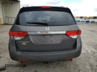 2015 Honda Odyssey EX with VIN 5FNRL5H45FB027272, listed as a Copart auction lot 52079545 with 112,192 mi miles and Salvage Title. Bid and sale history available at carsss.com. Image 6.