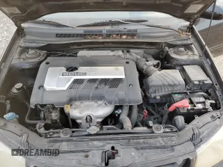 2005 Kia Spectra with VIN KNAFE161255088283, listed as a Copart auction lot 73654744 with 169,947 mi miles and Salvage Title. Bid and sale history available at carsss.com. Image 11.