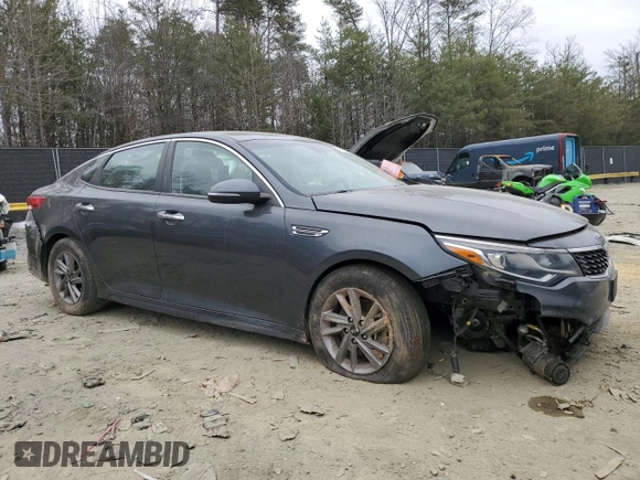 2020 Kia Optima LX with VIN 5XXGT4L32LG448231, listed as a Copart auction lot 47798745 with 84,178 mi miles and Salvage Title. Bid and sale history available at carsss.com. Image 4.