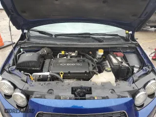 2014 Chevrolet Sonic LT with VIN 1G1JC6SH1E4138382, listed as a Copart auction lot 47669445 with 81,006 mi miles and Salvage Title. Bid and sale history available at carsss.com. Image 11.