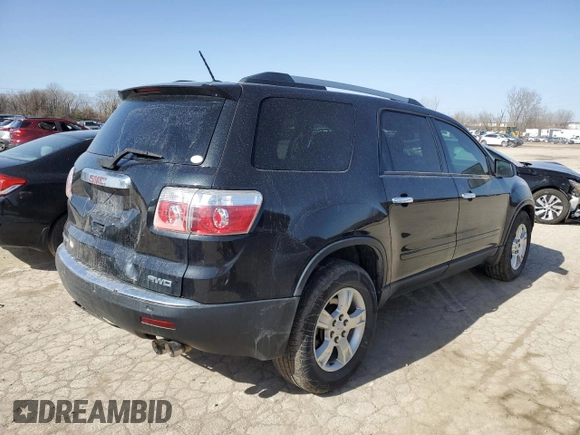 2012 GMC Acadia SLE with VIN 1GKKVPEDXCJ190567, listed as a Copart auction lot 48074955 with 205,590 mi miles and Salvage Title. Bid and sale history available at carsss.com. Image 3.