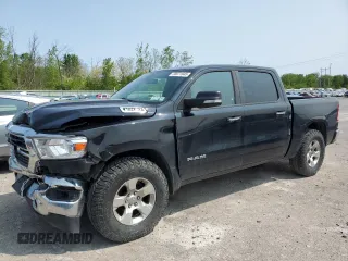 2020 Ram 1500 Big Horn with VIN 1C6RRFFG2LN411791, listed as a Copart auction lot 58971045 with 110,962 mi miles and Salvage title. Bid and sale history available at DreamBid. Image 1.
