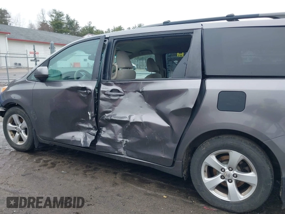2012 Toyota Sienna LE AAS with VIN 5TDKK3DC8CS179642, listed as a IAAI auction lot 41944348 with Not Provided miles and . Bid and sale history available at DreamBid. Image 6.