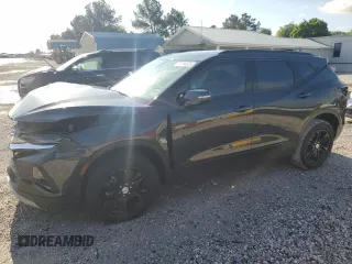 2020 Chevrolet Blazer LT with VIN 3GNKBBRA3LS608836, listed as a Copart auction lot 55156525 with 81,995 mi miles and Salvage title. Bid and sale history available at DreamBid. Image 1.
