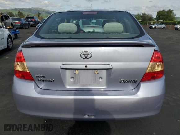 2002 Toyota Prius with VIN JT2BK18U020056984, listed as a Copart auction lot 52141175 with 130,442 mi miles and Salvage Title. Bid and sale history available at carsss.com. Image 6.