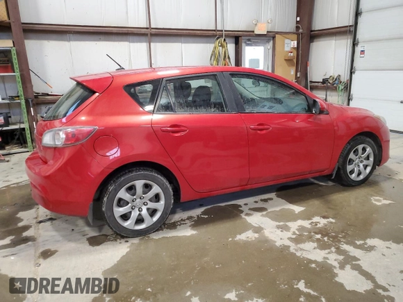 2013 Mazda 3 GX with VIN JM1BL1KF5D1758830, listed as a Copart auction lot 81239764 with 169,212 mi miles and Salvage Title. Bid and sale history available at carsss.com. Image 3.