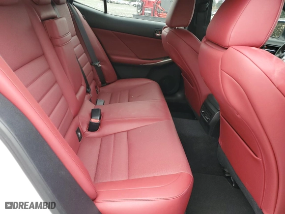 2016 Lexus IS 350 with VIN JTHCE1D25G5010177, listed as a Copart auction lot 50015325 with 40,062 mi miles and Salvage Title. Bid and sale history available at carsss.com. Image 10.