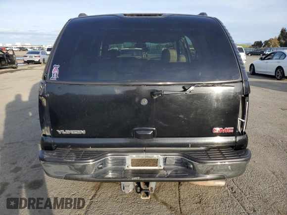 2004 GMC Yukon SLE with VIN 1GKEK13T24J206310, listed as a Copart auction lot 45712405 with 0 mi miles and Salvage Title. Bid and sale history available at carsss.com. Image 6.