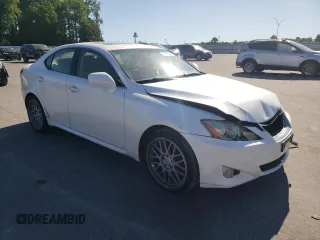 2008 Lexus IS 250 z VIN JTHBK262985081455, wystawiony jako Copart lot #57862925 z przebiegiem 214 639 mil mil oraz Szkoda całkowita • Salvage title. Historia ofert i sprzedaży dostępna na DreamBid. Obrazek 4.