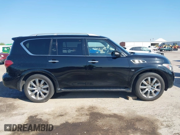 2014 Infiniti QX80 z VIN JN8AZ2NF2E9553274, wystawiony jako IAAI lot #41964242 z przebiegiem 95 667 mil mil oraz . Historia ofert i sprzedaży dostępna na DreamBid. Obrazek 13.