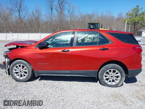 2020 Chevrolet Equinox LS with VIN 2GNAXHEV8L6209377, listed as a IAAI auction lot 41803505 with 85,895 mi miles. Bid and sale history available at carsss.com. Image 15.