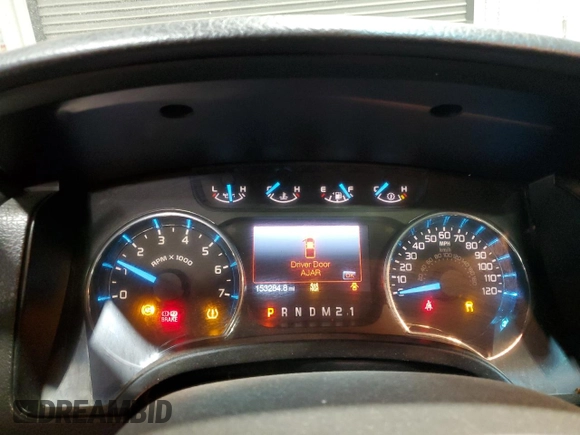 2011 Ford F-150 XL with VIN 1FTFW1EF2BFA22545, listed as a Copart auction lot 82434504 with 153,284 mi miles and Salvage title. Bid and sale history available at DreamBid. Image 9.