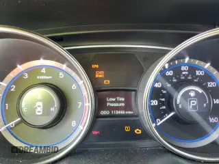 2012 Hyundai Sonata GLS with VIN 5NPEB4AC0CH395644, listed as a Copart auction lot 54337935 with 113,446 mi miles and Clean Title. Bid and sale history available at carsss.com. Image 9.