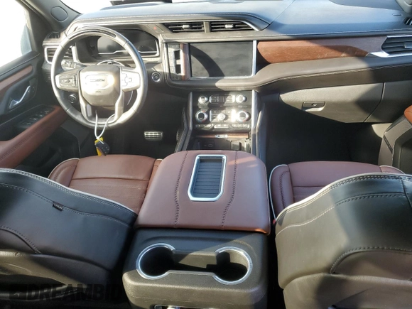 2023 GMC Yukon Denali Ultimate with VIN 1GKS2EKL5PR340438, listed as a Copart auction lot 74563984 with 8,747 mi miles and Salvage Title. Bid and sale history available at carsss.com. Image 8.