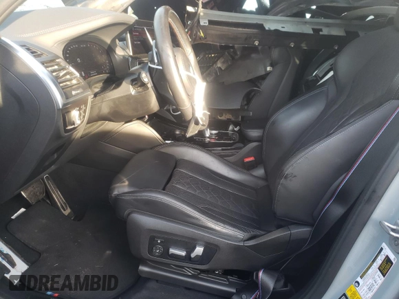 2022 BMW X4 M z VIN 5YM23EC05N9L05268, wystawiony jako Copart lot #81892214 z przebiegiem 37 163 mil mil oraz Szkody całkowita. Historia ofert i sprzedaży dostępna na DreamBid. Obrazek 7.