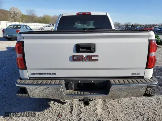 2018 GMC Sierra 1500 SLE with VIN 3GTU2MEC2JG452678, listed as a Copart auction lot 50351935 with 0 mi miles and Salvage Title. Bid and sale history available at carsss.com. Image 6.