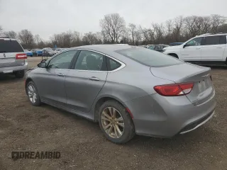 2015 Chrysler 200 Limited with VIN 1C3CCCAB3FN599112, listed as a Copart auction lot 51808565 with 143,538 mi miles and Salvage Title. Bid and sale history available at carsss.com. Image 2.