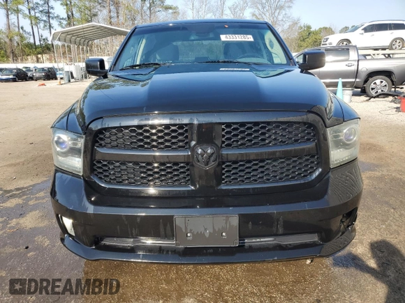 2014 Ram 1500 Express with VIN 1C6RR6KT0ES198685, listed as a Copart auction lot 43331285 with 146,156 mi miles and Salvage Title. Bid and sale history available at carsss.com. Image 5.