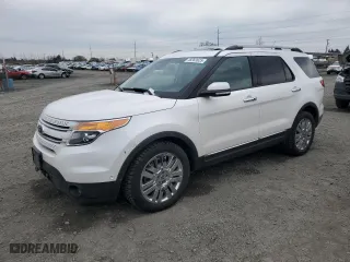 2015 Ford Explorer Limited with VIN 1FM5K8F89FGB02551, listed as a Copart auction lot 48363625 with 75,353 mi miles and Salvage Title. Bid and sale history available at carsss.com. Image 1.