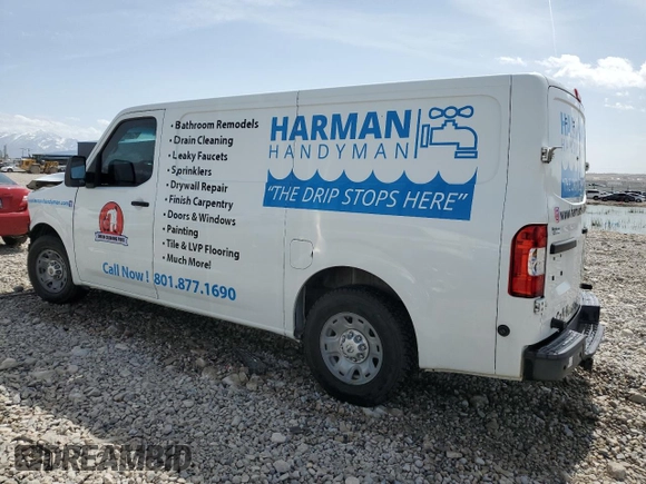 2016 Nissan NV SL with VIN 1N6BF0KY2GN801789, listed as a Copart auction lot 50905255 with 171,514 mi miles and Salvage title. Bid and sale history available at DreamBid. Image 2.