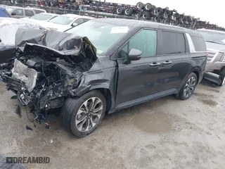 2024 Kia Carnival EX with VIN KNDNC5H34R6349990, listed as a IAAI auction lot 41749801 with 1 mi miles. Bid and sale history available at carsss.com. Image 16.