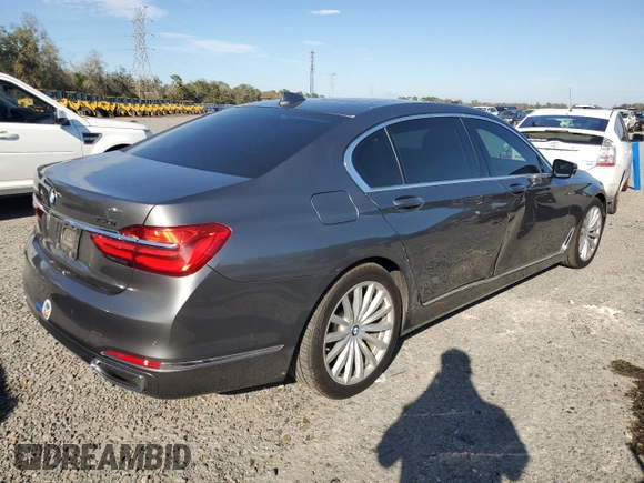 2016 BMW 7 Series 740i с VIN WBA7E2C51GG503912, выставлен на аукционе Copart как лот 47464895 с пробегом 160 322 миль миль и Списание • Salvage title. История ставок и продаж доступна на DreamBid. Изображение 3.