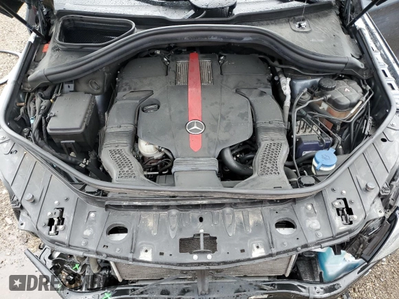 2016 Mercedes-Benz GLE 450 AMG with VIN 4JGED6EB7GA023492, listed as a Copart auction lot 53507835 with 65,671 mi miles and Salvage title. Bid and sale history available at DreamBid. Image 12.