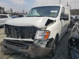 2014 Nissan NV S with VIN 1N6BF0KL9EN108123, listed as a Copart auction lot 52351175 with 195,767 mi miles and Salvage Title. Bid and sale history available at carsss.com. Image 1.