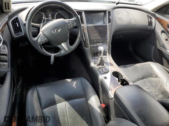 2014 Infiniti Q50 Sport with VIN JN1BV7AP6EM675045, listed as a Copart auction lot 47797435 with 155,303 mi miles and Clean Title. Bid and sale history available at DreamBid. Image 8.