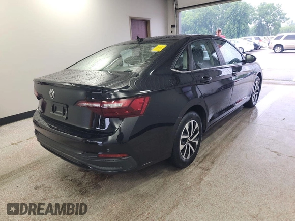 2024 Volkswagen Jetta S with VIN 3VW5M7BU5RM054436, listed as a IAAI auction lot 42766972 with 22,381 mi miles and . Bid and sale history available at DreamBid. Image 7.
