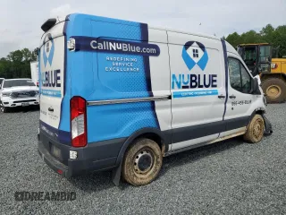 2018 Ford Transit with VIN 1FTYE1CM6JKA35821, listed as a Copart auction lot 53590534 with 82,324 mi miles and Salvage Title. Bid and sale history available at DreamBid. Image 3.