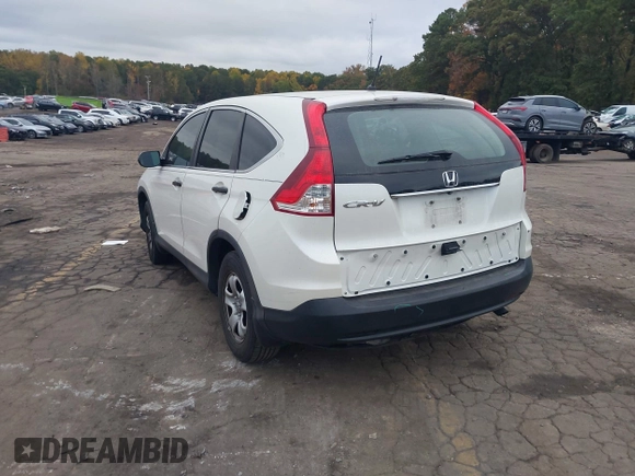2014 Honda CR-V LX with VIN 5J6RM3H39EL015673, listed as a IAAI auction lot 40808262 with 156,729 mi miles. Bid and sale history available at carsss.com. Image 3.