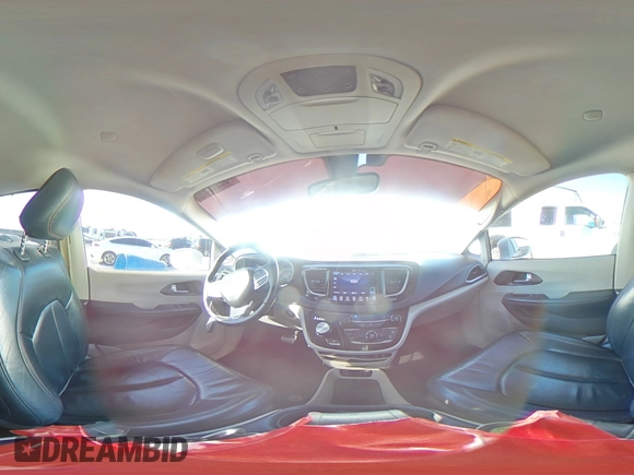 2017 Chrysler Pacifica Touring L with VIN 2C4RC1BG1HR519963, listed as a Copart auction lot 52800915 with 141,225 mi miles and Salvage Title. Bid and sale history available at DreamBid. Image 13.