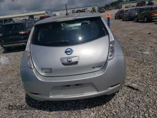 2015 Nissan LEAF S with VIN 1N4AZ0CP7FC320223, listed as a Copart auction lot 61234915 with 79,514 mi miles and Salvage title. Bid and sale history available at DreamBid. Image 6.