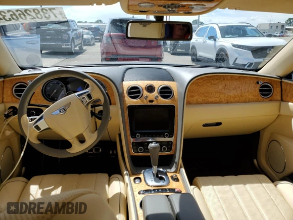 2015 Bentley Flying Spur V8 with VIN SCBET9ZA9FC043128, listed as a Copart auction lot 73826634 with Not provided miles and Non repairable. Bid and sale history available at DreamBid. Image 8.