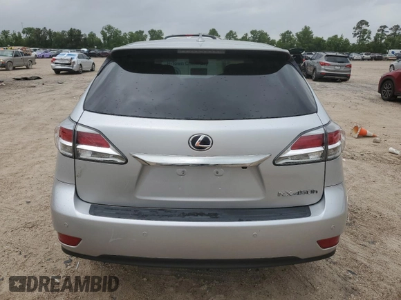 2015 Lexus RX 450h with VIN 2T2ZB1BAXFC003060, listed as a Copart auction lot 55927325 with 67,731 mi miles and Salvage title. Bid and sale history available at DreamBid. Image 6.