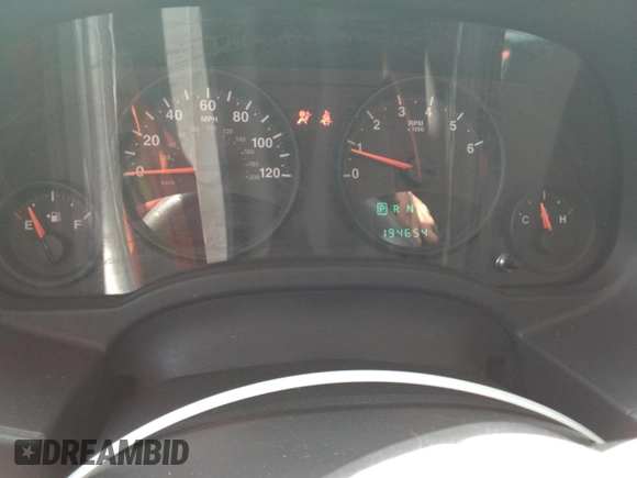 2012 Jeep Patriot Sport with VIN 1C4NJPBBXCD660991, listed as a Copart auction lot 53502905 with 194,654 mi miles and Salvage Title. Bid and sale history available at DreamBid. Image 9.